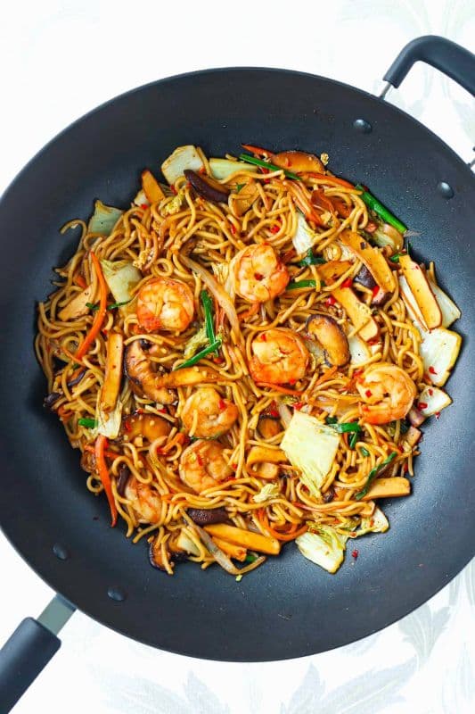Shrimp Yaki Soba Noodle