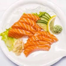 Spicy Salmon Sashimi (1 pc) - Sake Japanese Restaurant