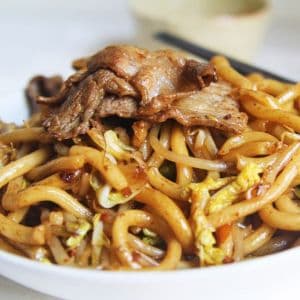 Beef Yaki Udon Noodle