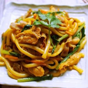 Chicken Yaki Udon Noodle