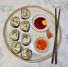 Mushroom Avocado Roll