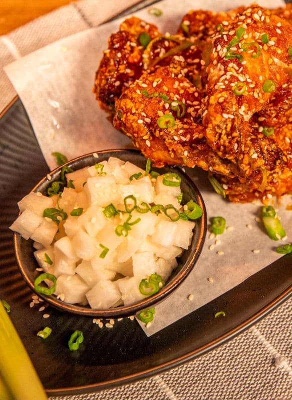 Korean Hot Wing Entree